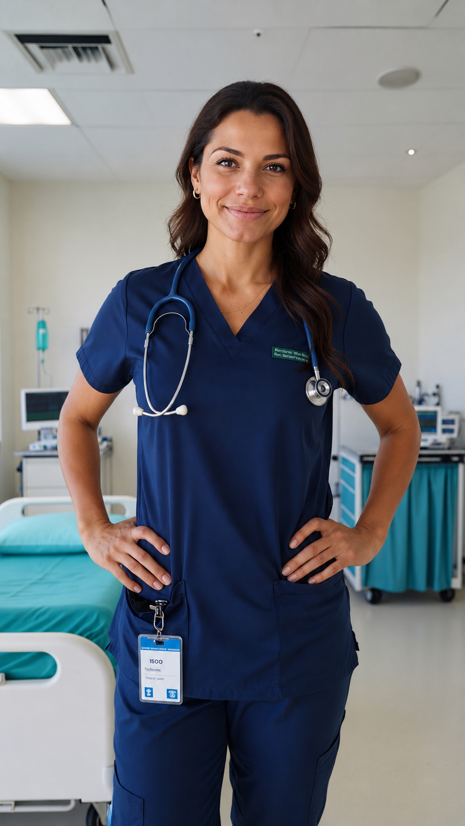 Andrea — proud Latina, former registered nurse, wellness content creator